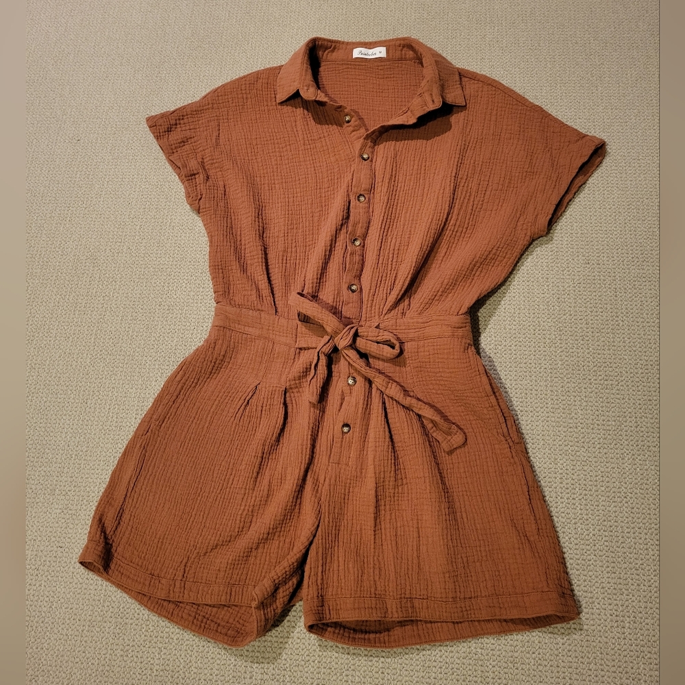 Cinnamon Romper